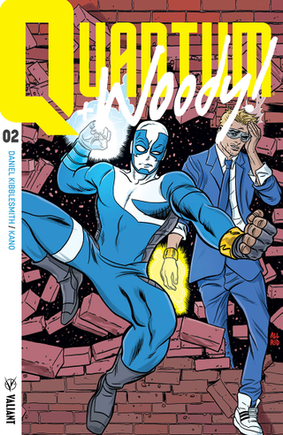 Image: Valiant Comics; Quantum & Woody #2 variant by Michael and Laura Allred
